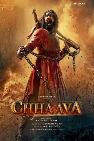 Chhaava (2025) PRE-HD [Hindi ORG-DD2.0] Full Movie 480p [500MB] | 720p [1.3GB] | 1080p [3GB]