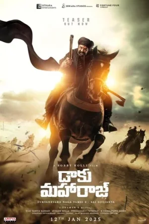 Download Daaku Maharaaj (2025) WEBRip MulTi Audio [Hindi – Telugu – Tamil] Full Movie 480p [650MB] | 720p [1.3GB] | 1080p [2.5GB]
